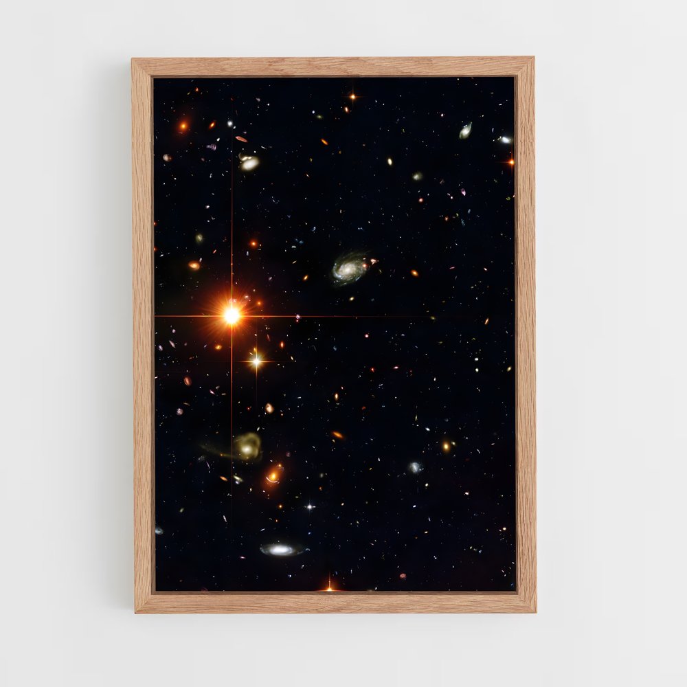 Poster Étoiles en Fusion (vue 4)